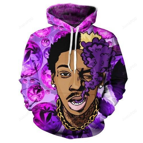 Wiz Khalifa Blowing 3D All Over Print Hoodie & Zip Hoodie