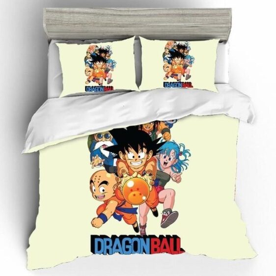 Dragon Ball Bedding Set Dragon Ball Lead Characters Duvet Covers