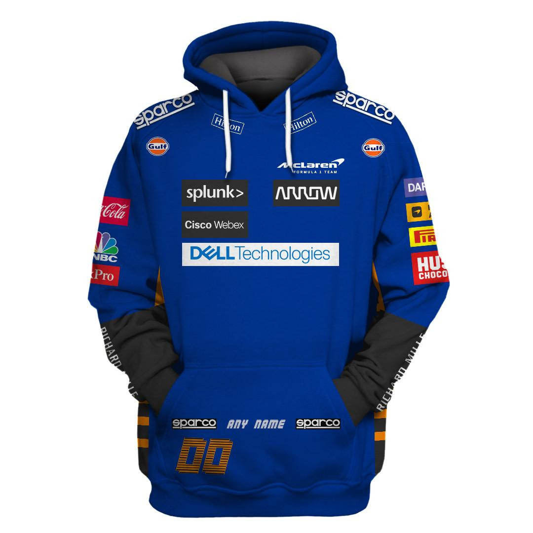 Personalized Sparco Mc Laren F1 Racing All Over Print Hoodie, Zip Hoodie 437