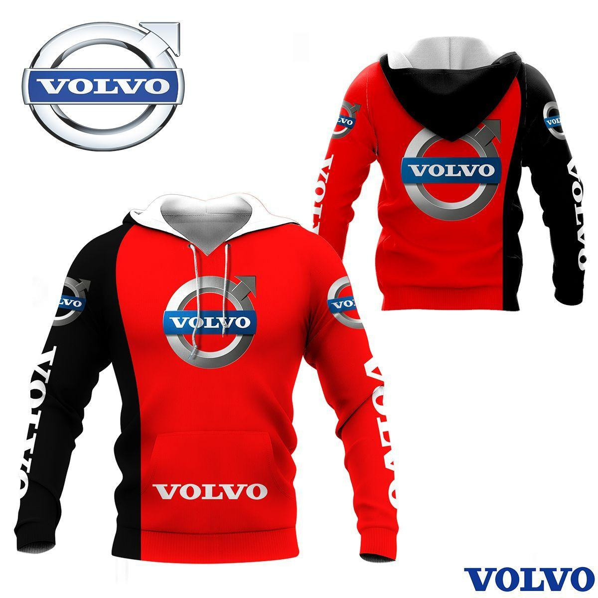 Volvo Shirt 423, 3d Hoodie Zip Hoodie