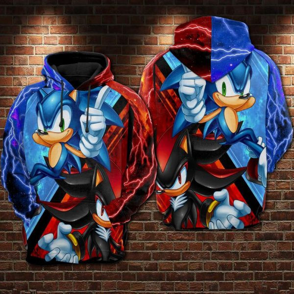 Sonic The Hedgehog Movie 2k583 Lover Gift ,sonic The Hedgehog Movie All Over Print 3d Hoodie 1974