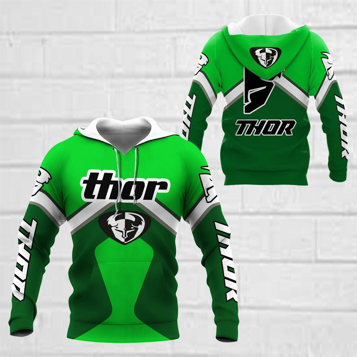 Thor Racing 8k57 3d Zip Hoodie Hoodie Ii0
