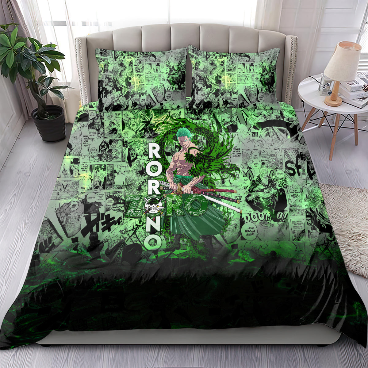 One Piece Bedding Set One Piece Roronoa Zoro Duvet Covers
