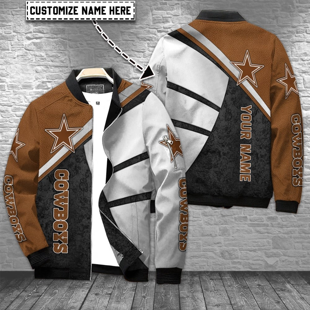 Cowboys Personalized Bomber Jacket BG870
