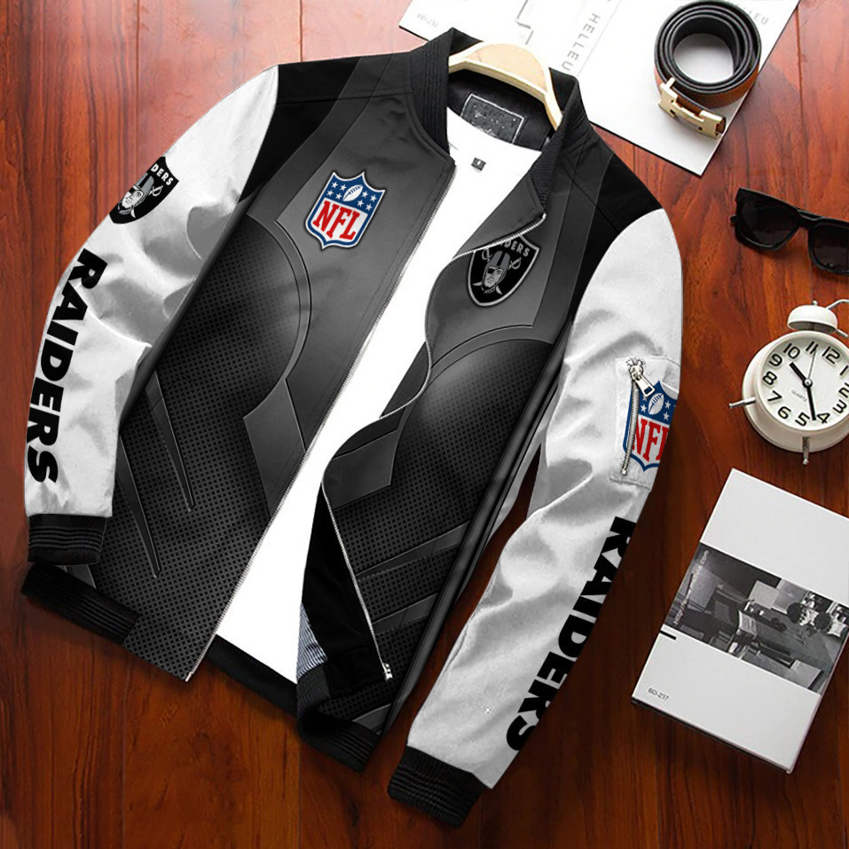 Las Vegas Raiders Bomber Jacket 780
