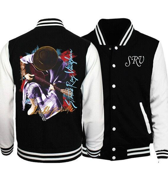 Stevie Ray Vaughan,stevie Ray Vaughan Guitar Music 1k642 Gift Lover Baseball Jacket