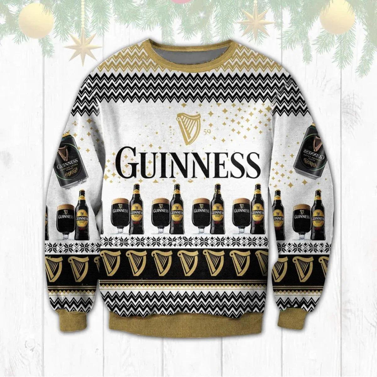 Guinness Ugly Christmas Sweater