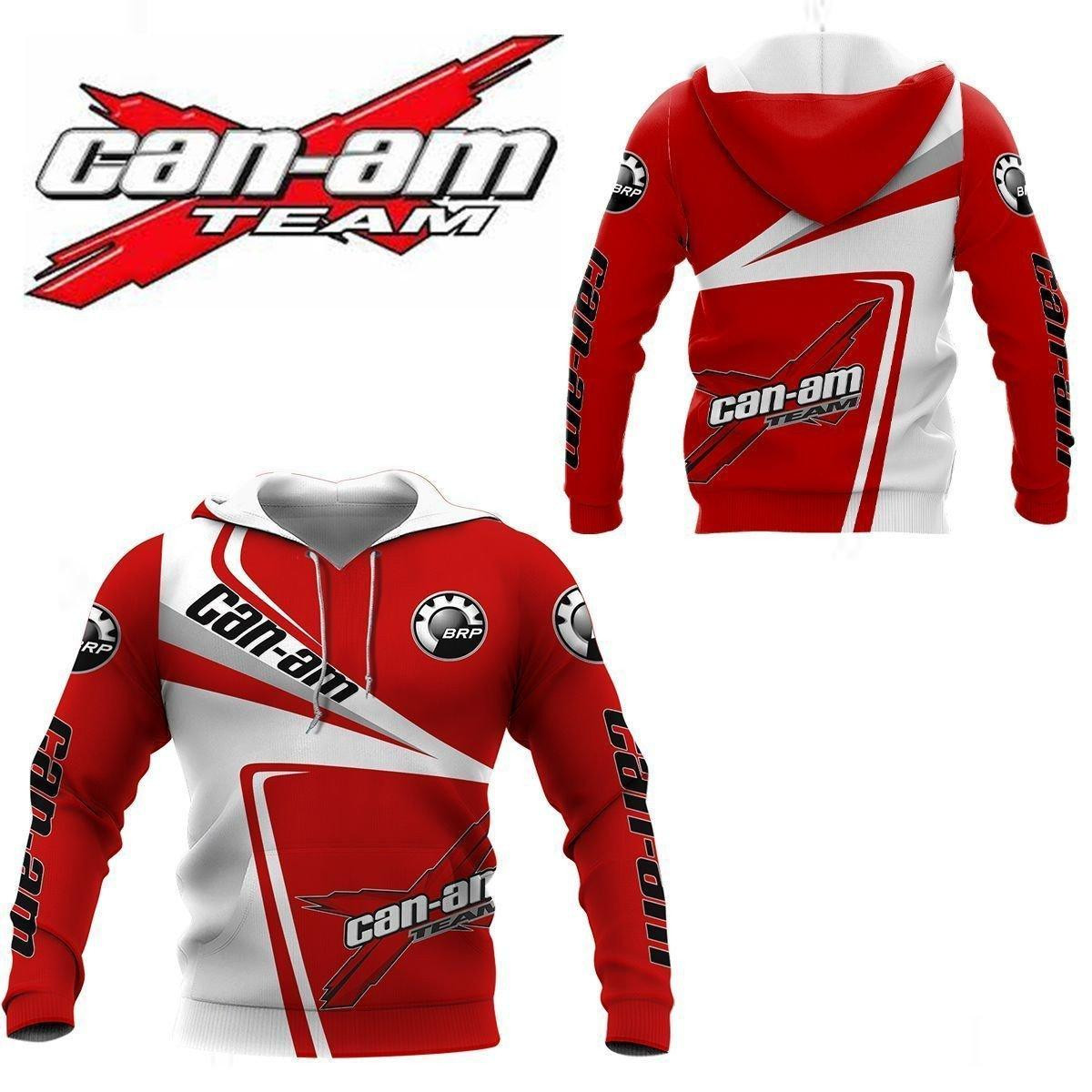 Can-am Brp Shirt 29, 3d Hoodie Zip Hoodie