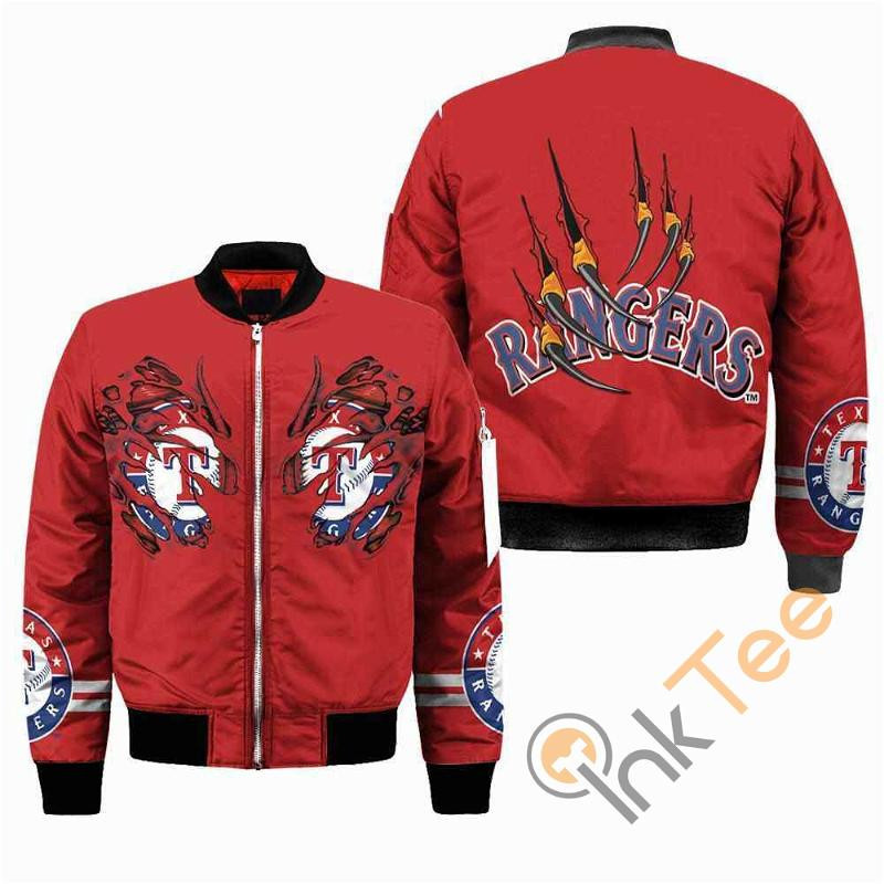 Texas Rangers Claws Bomber Jacket