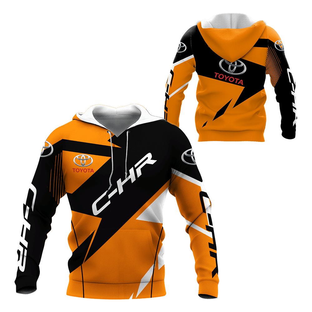 Toyota C-hr Shirt 865, 3d Hoodie Zip Hoodie