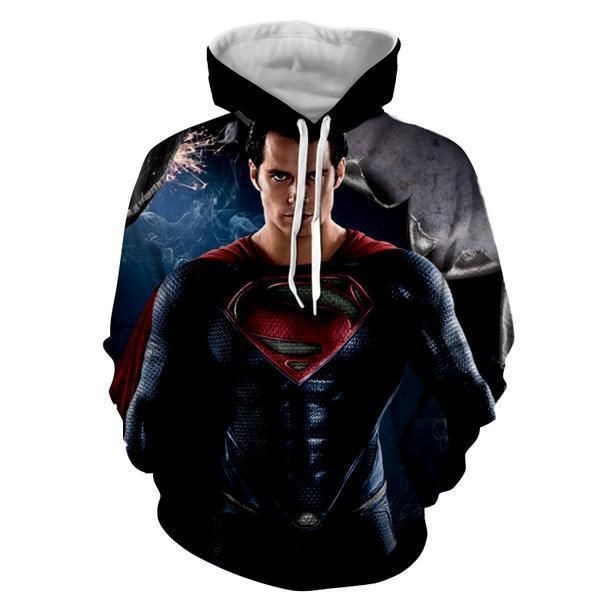STARRING MAN OF STEEL 3D All Over Print Hoodie & Zip Hoodie