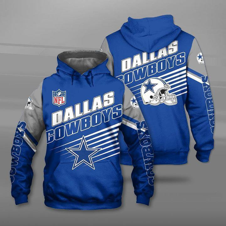 Cowboys 3D All Over Print Hoodie & Zip Hoodie
