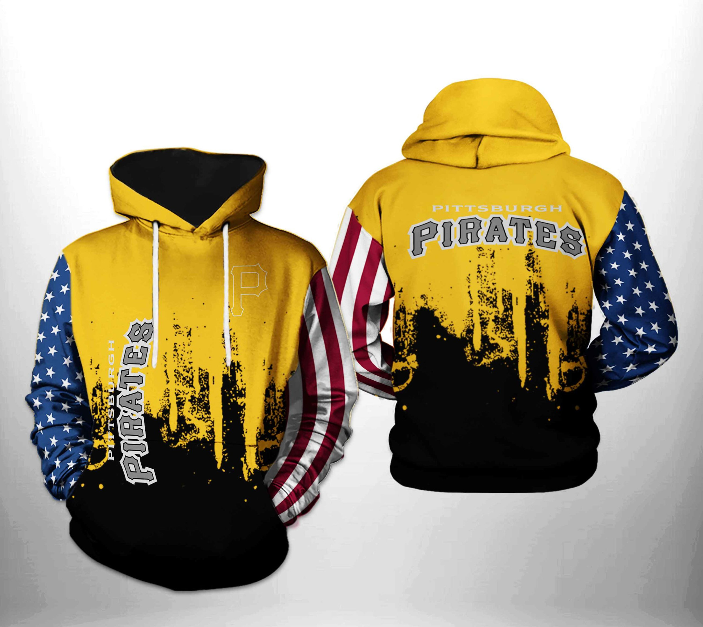 Pittsburgh Pirates MLB Team US 3D All Over Print Hoodie & Zip Hoodie