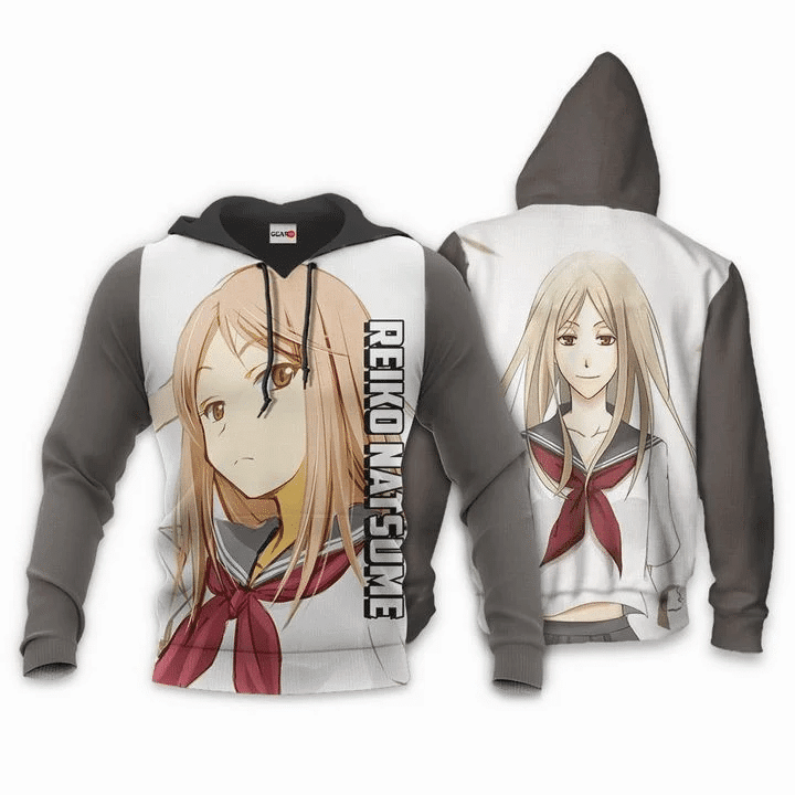 Reiko Natsume Natsume Yuujinchou  3d Hoodie Zip Hoodie