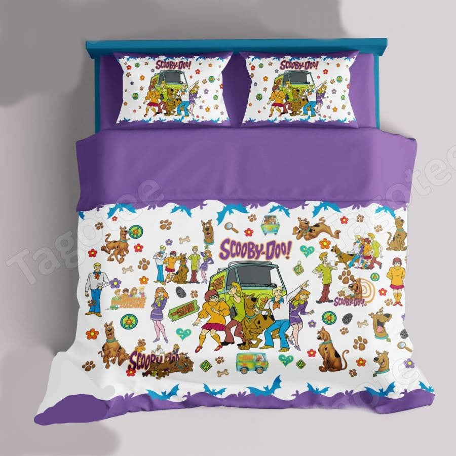 Scooby-Doo Bedding Set Scooby-Doo Characters Item Pattern Duvet Covers