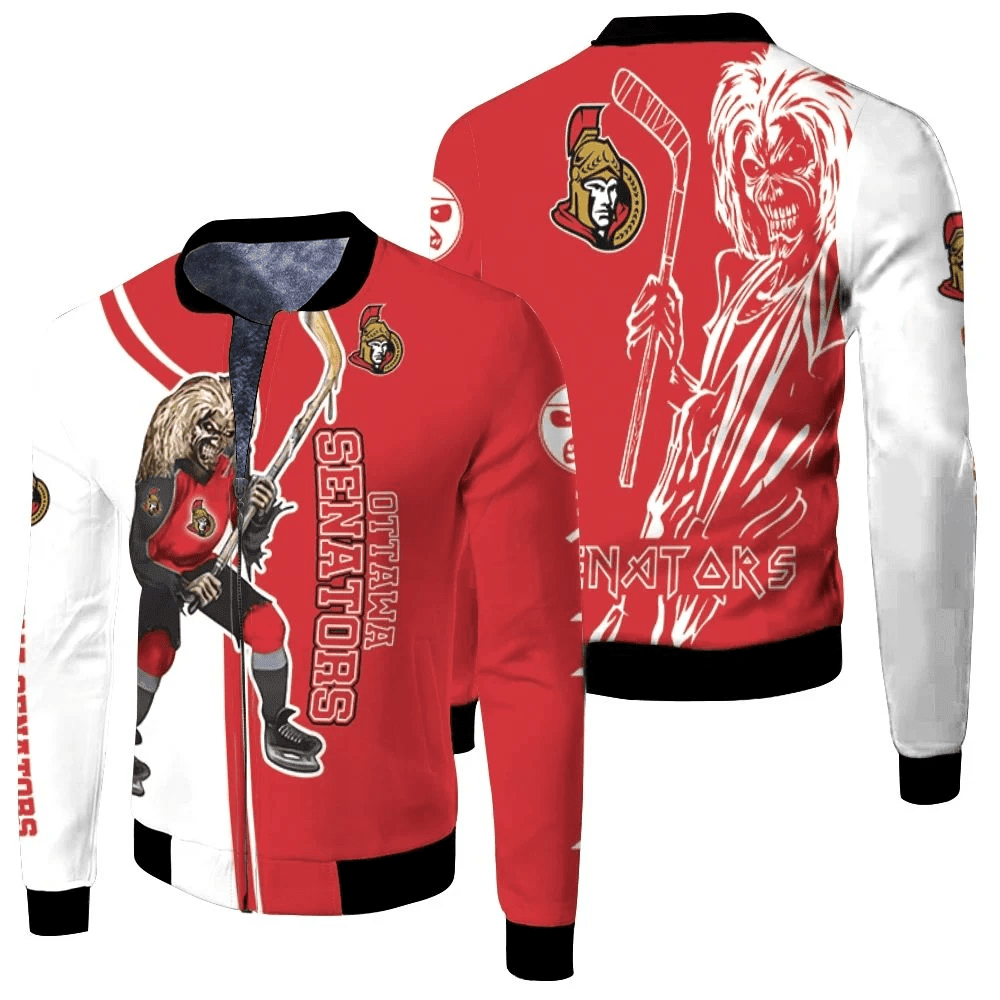 Ottawa Senators Zombie For Fans Bomber Jacket
