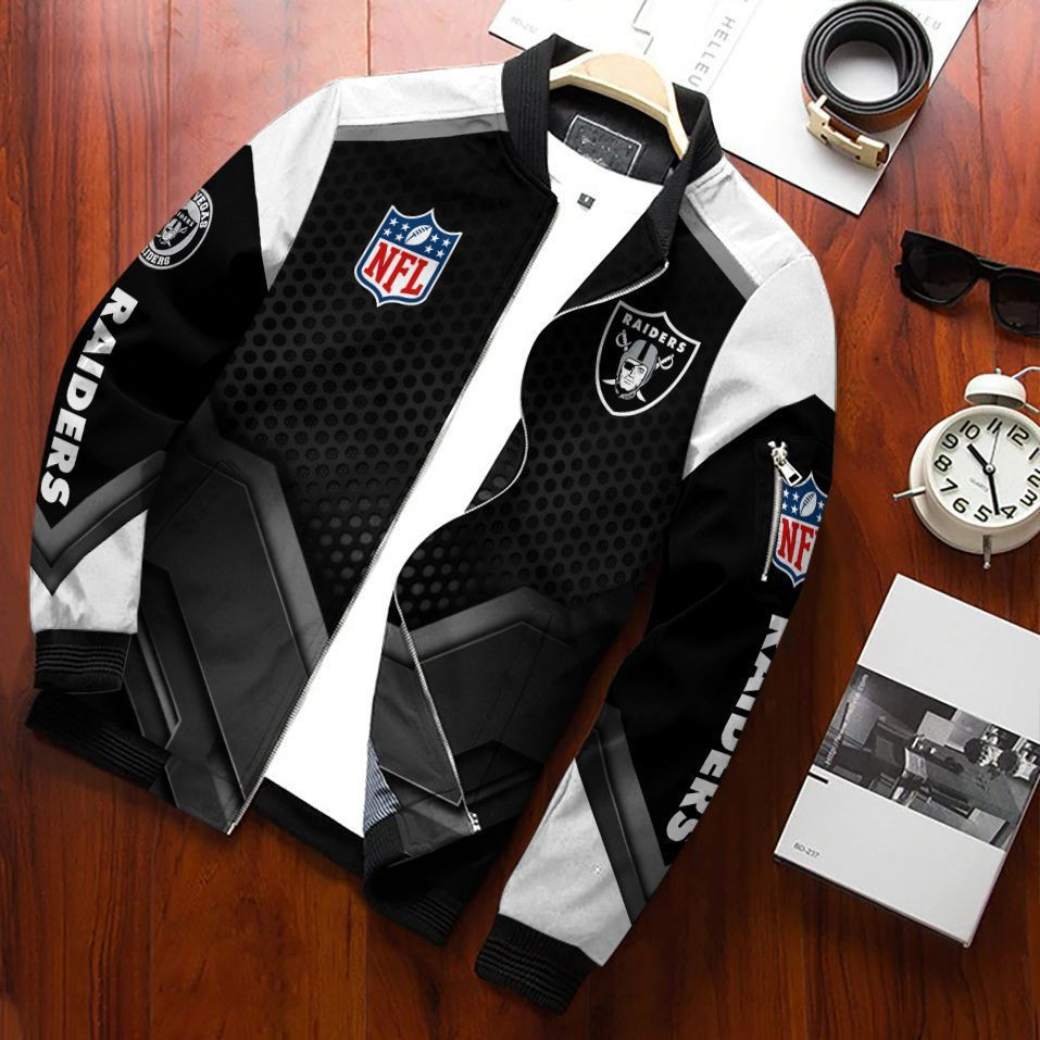 Las Vegas Raiders Bomber Jacket 625