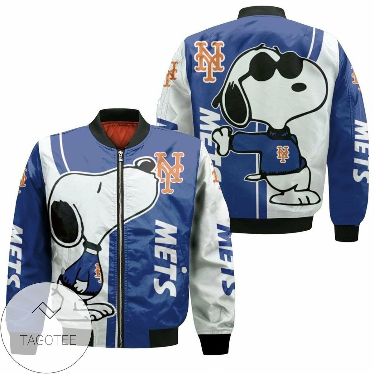 New York Mets Snoopy Lover Bomber Jacket