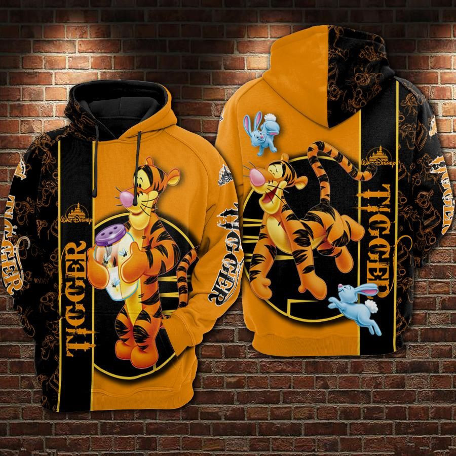 Tigger 3D All Over Print Hoodie & Zip Hoodie
