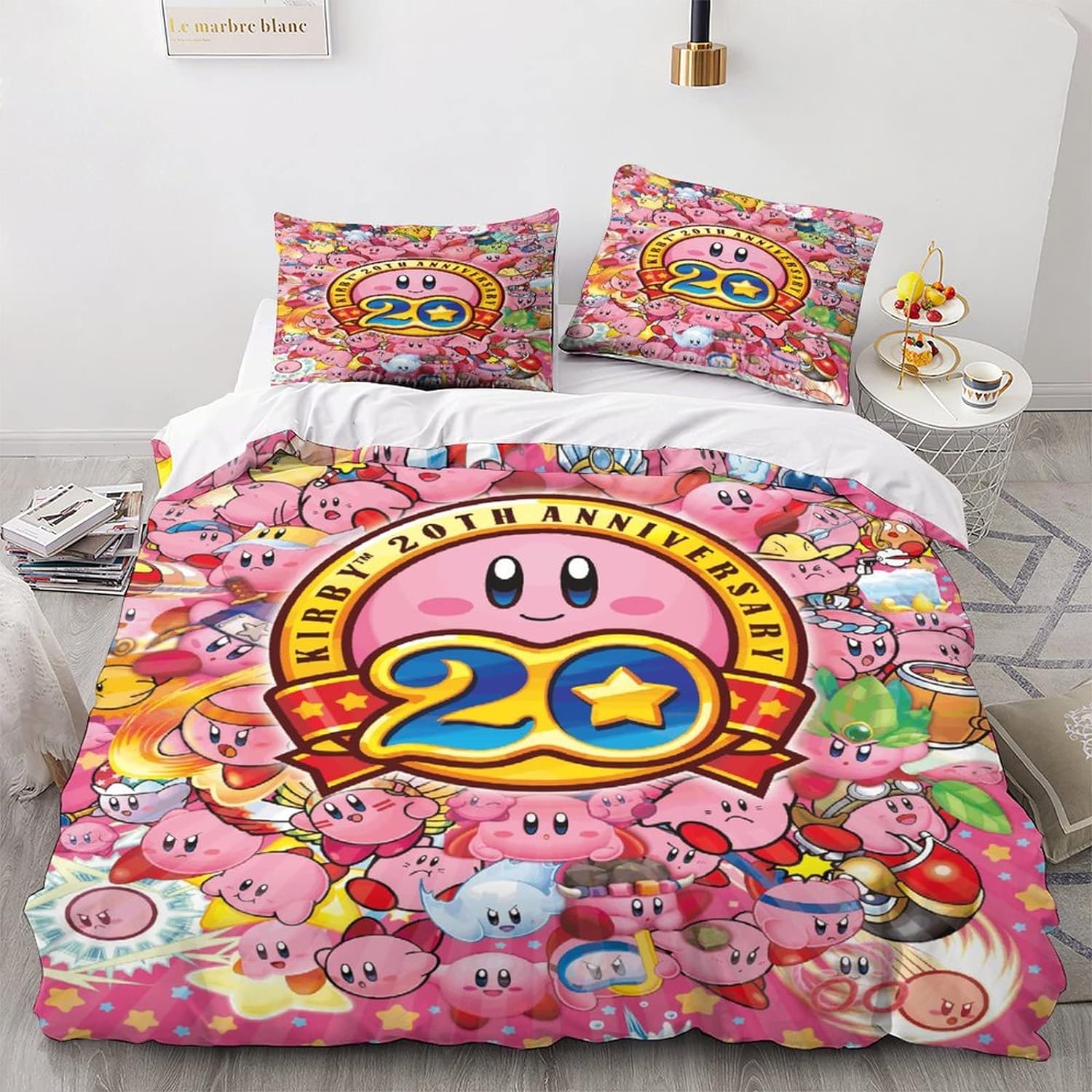 Kirby Bedding Set Kirby 20 Anniversary All Versions Duvet Covers