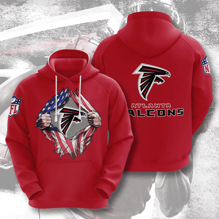 Atlanta Falcons 3D All Over Print Hoodie & Zip Hoodie