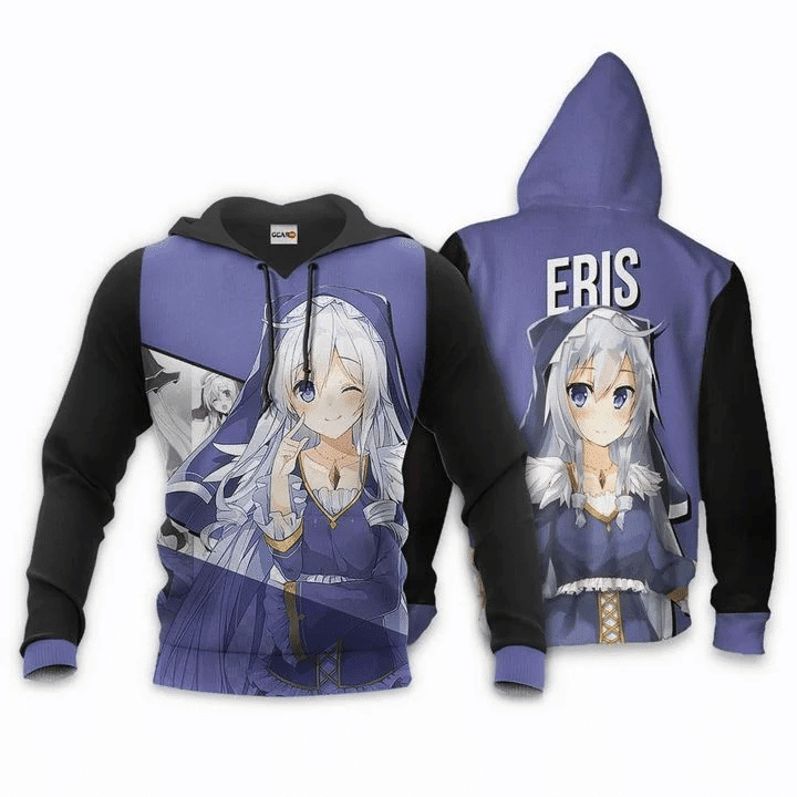 Eris Anima Konosuba God?s Blessing On This Wonderful World  3d Hoodie Zip Hoodie