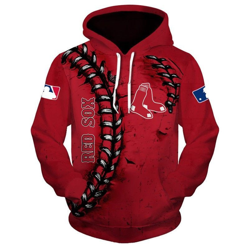 Boston Red Sox 3D All Over Print Hoodie & Zip Hoodie