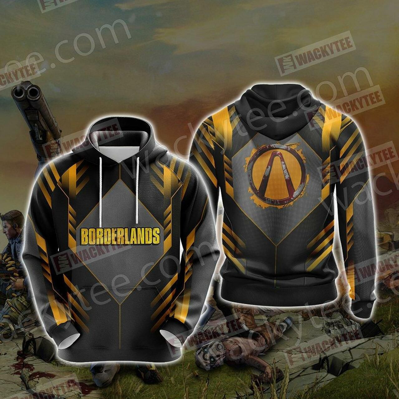 Borderlands New Unisex 3D All Over Print Hoodie & Zip Hoodie