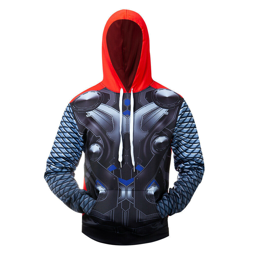 Costume Thor Armor 3D All Over Print Hoodie & Zip Hoodie