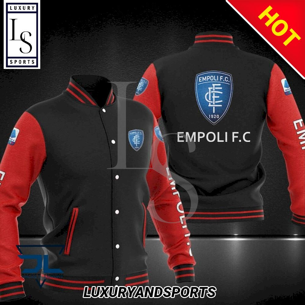 Empoli FC Black Red Baseball Jacket