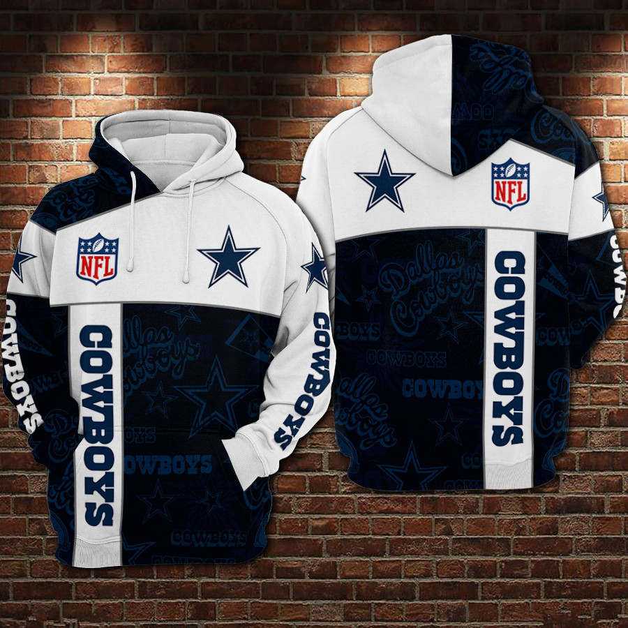 Cowboys 3D All Over Print Hoodie & Zip Hoodie
