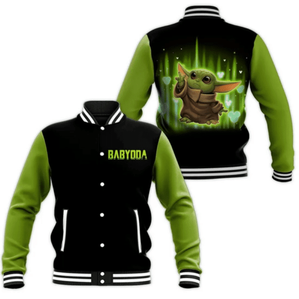Baby Yoda,baby Yoda Star Wars Disney 399 Gift Lover Baseball Jacket 468