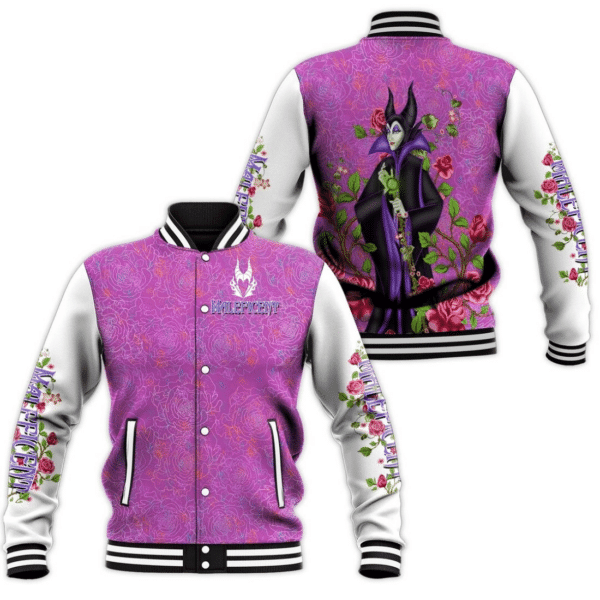 Disney Maleficent ,maleficent Adventure Disney Villains Cartoon 388 Gift Lover Baseball Jacket 184