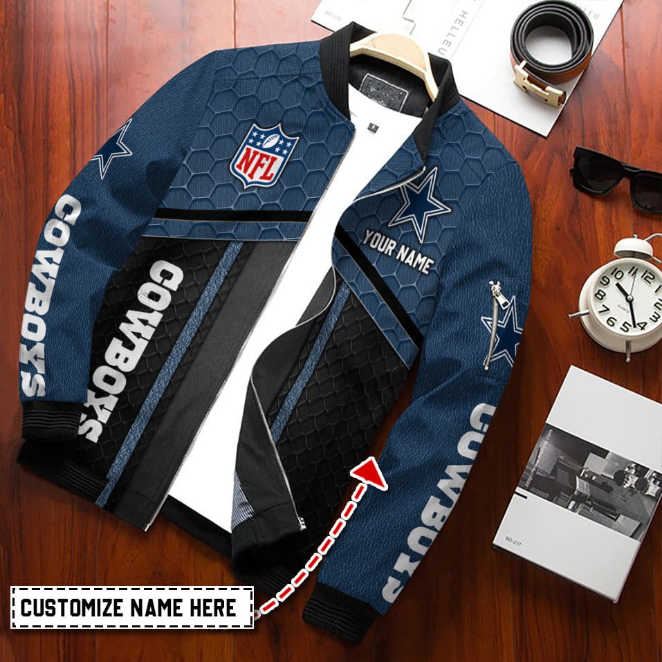 Cowboys Personalized Bomber Jacket BG237