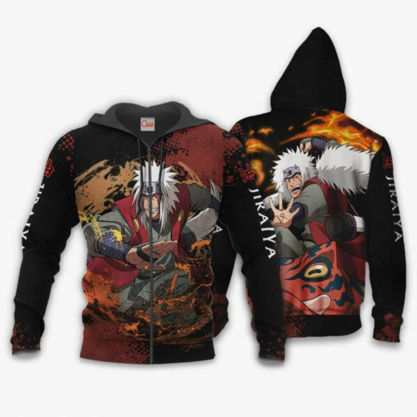 Jiraiya Naruto Anime 2k972 Cartoon 3d Hoodie Zip Hoodie 1583