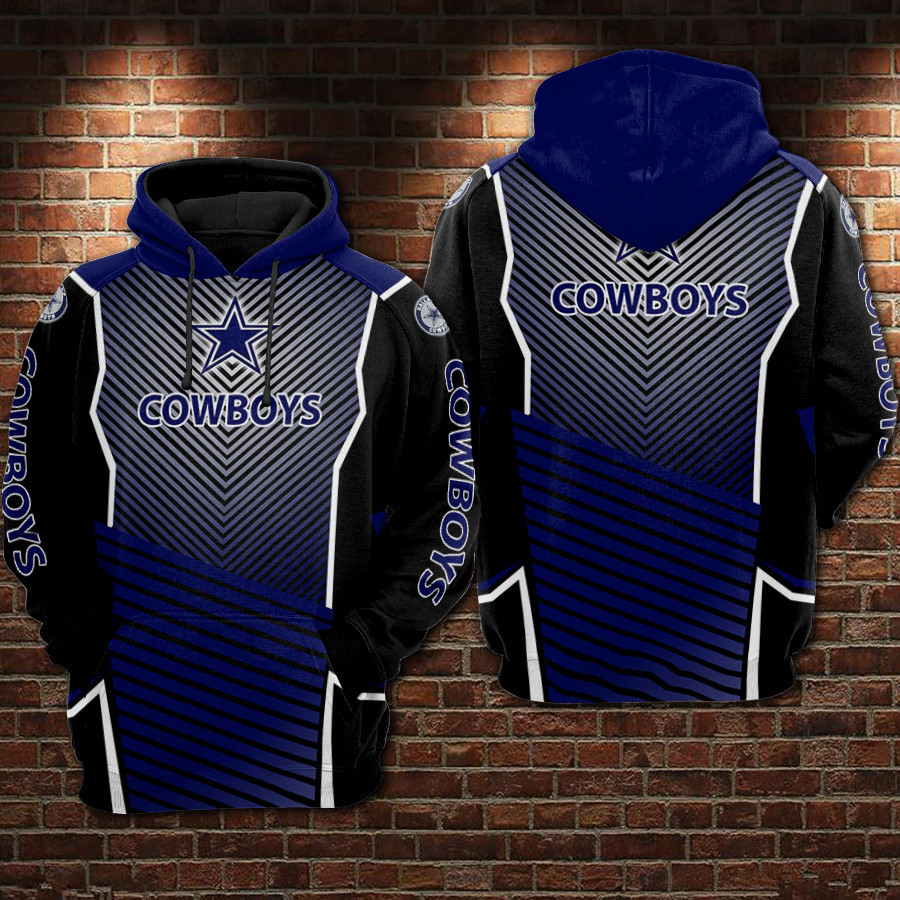 Cowboys 3D All Over Print Hoodie & Zip Hoodie
