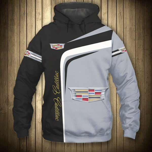 Cadillac Luxury Car 7k23   Cartoon 3d Hoodie Zip Hoodie 332