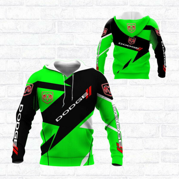 Dodge Shirt 670, 3d Hoodie Zip Hoodie 8