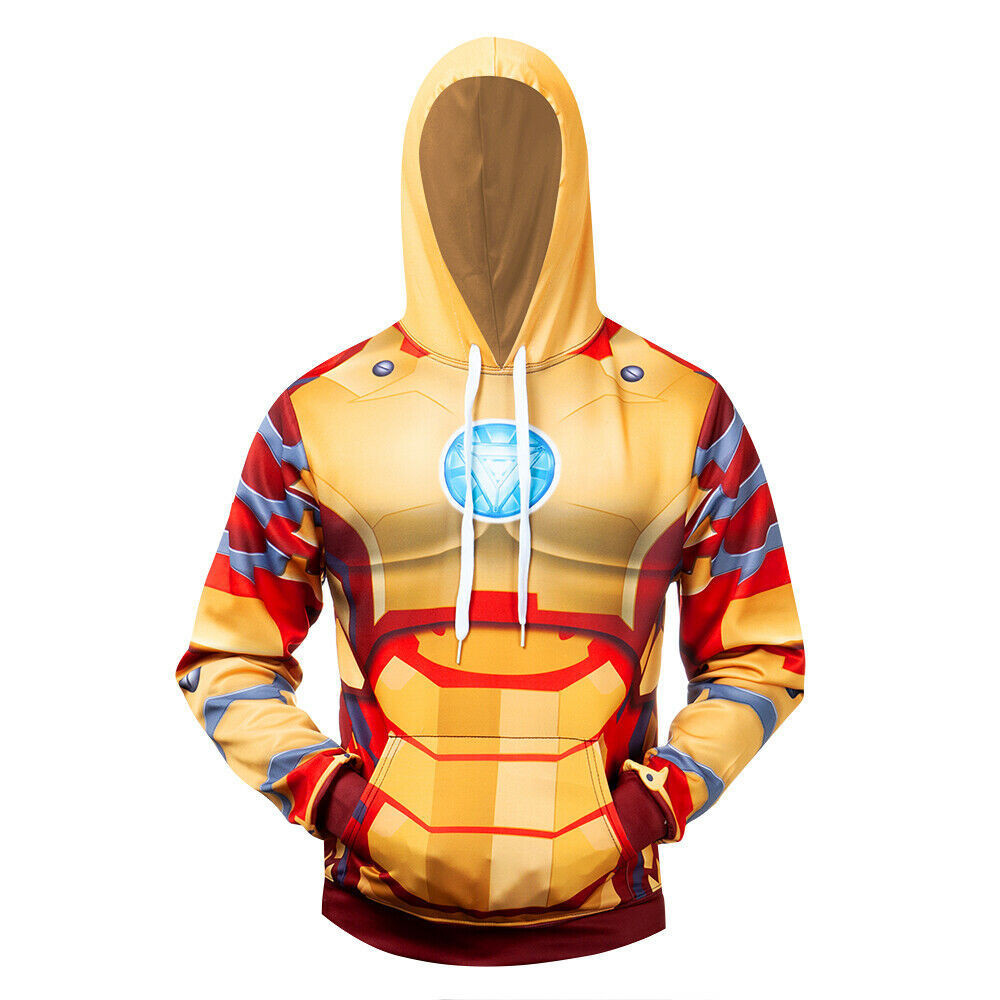Costume Iron Man Battle Suit 3D All Over Print Hoodie & Zip Hoodie