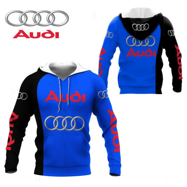 Audi Shirt 439,   3d Hoodie Zip Hoodie 1614