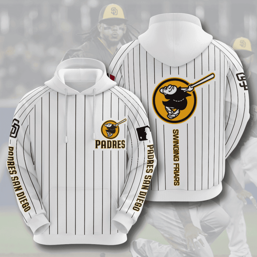San Diego Padres 3D All Over Print Hoodie & Zip Hoodie