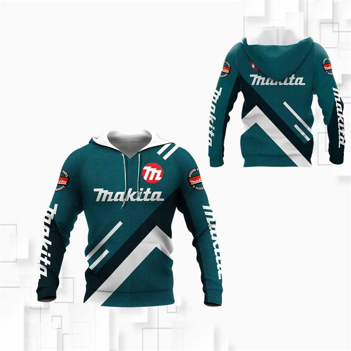 Makita Shirt 944, 3d Hoodie Zip Hoodie
