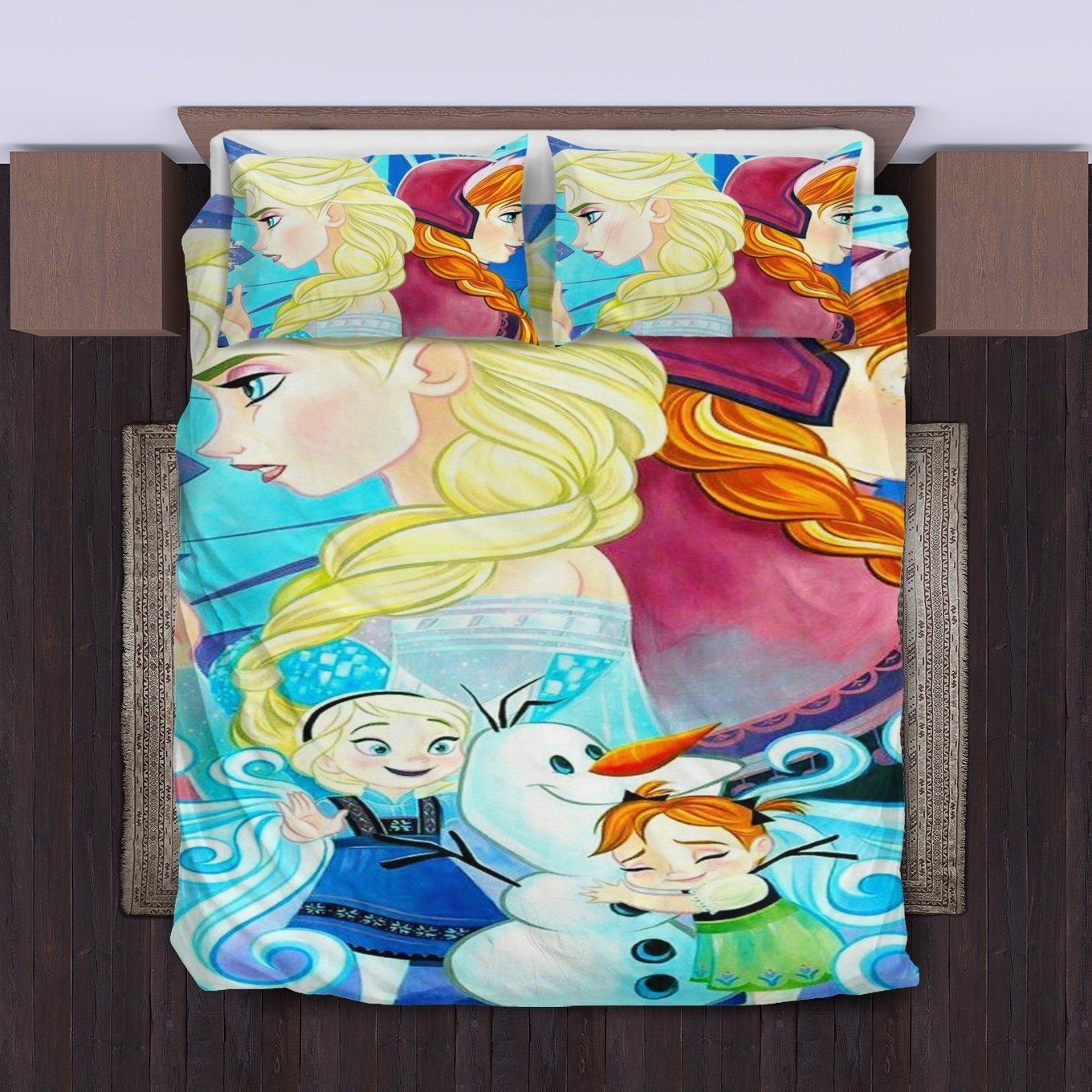 Frozen Bedding Set Elsa And Anna Young Duvet Covers