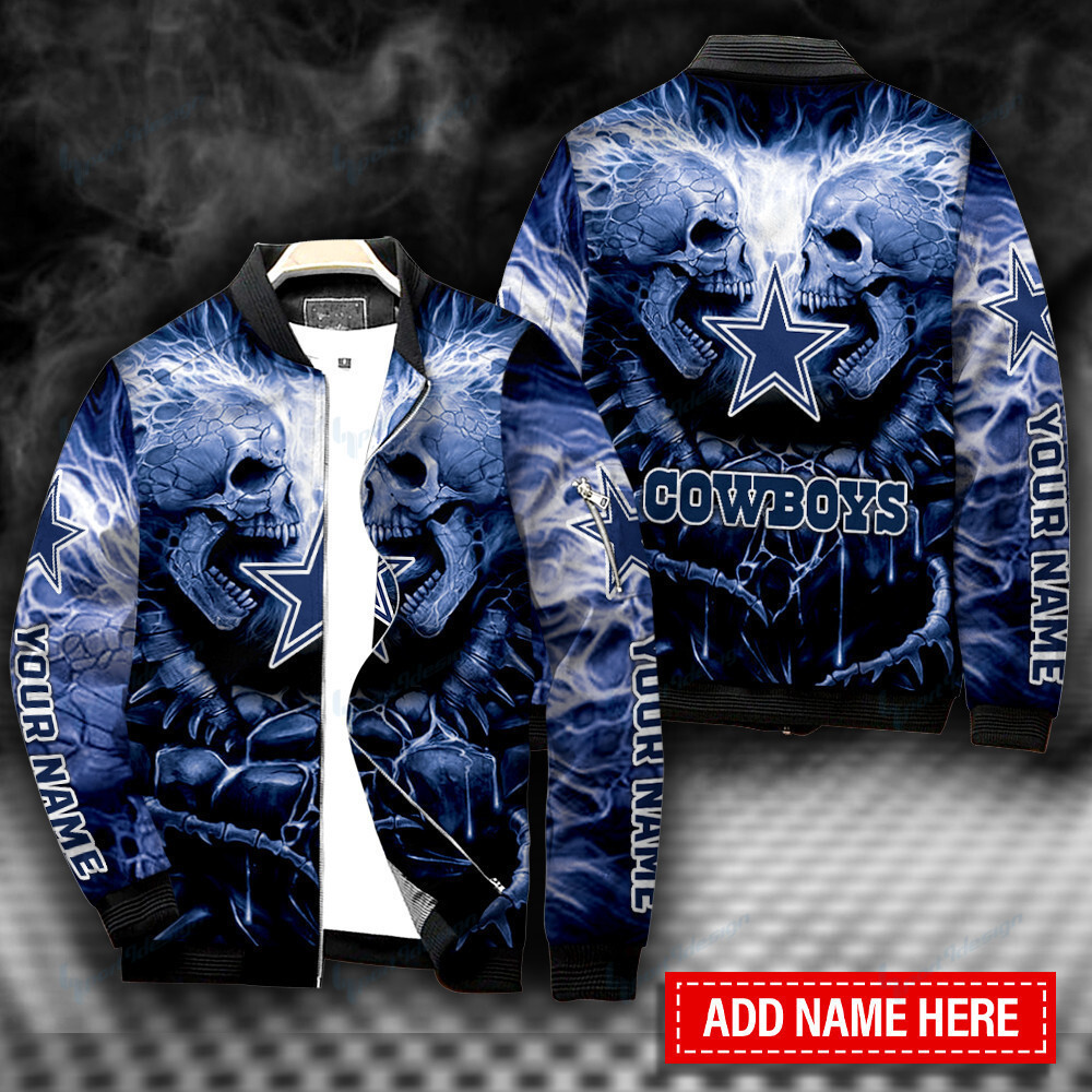 Cowboys Personalized Bomber Jacket BG418