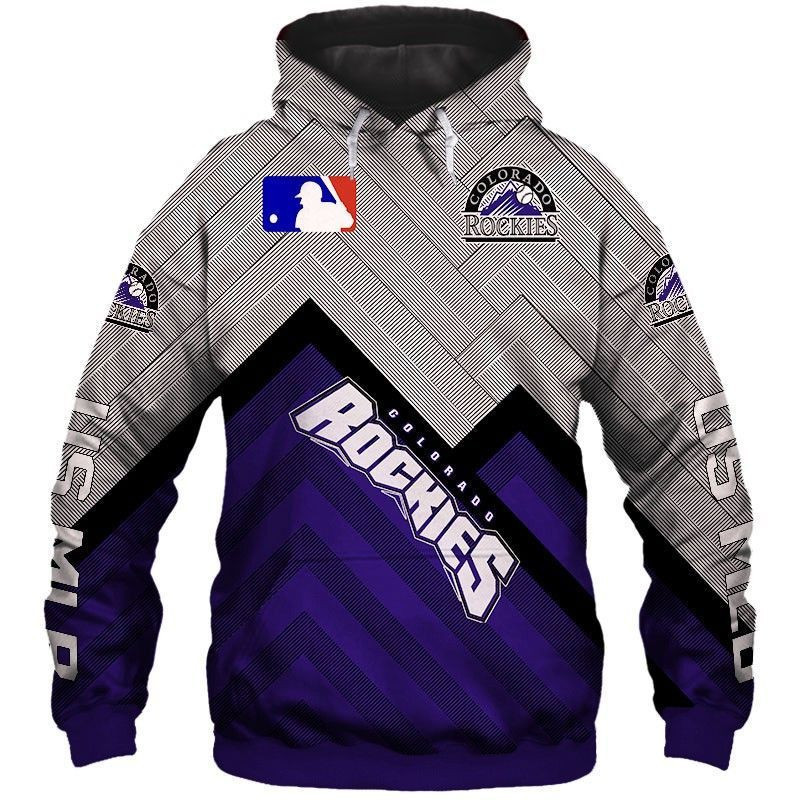 Colorado Rockies 3D All Over Print Hoodie & Zip Hoodie