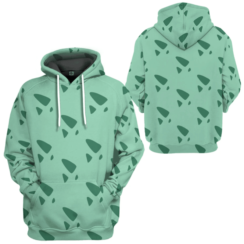 3d Bulbasaur Custom Hoodie