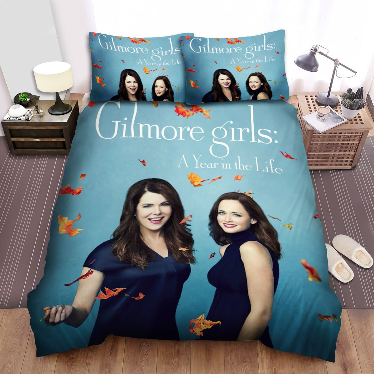 Gilmore Girls Bedding Set A Year In The Life Characters Graphic Duvet Covers