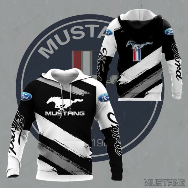 Ford Mustang Luxury Car 8k188 3d Zip Hoodie Hoodie Ii0 662