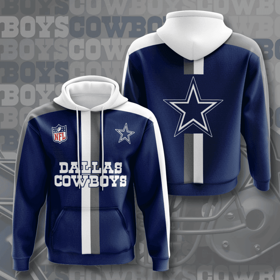 Cowboys 3D All Over Print Hoodie & Zip Hoodie