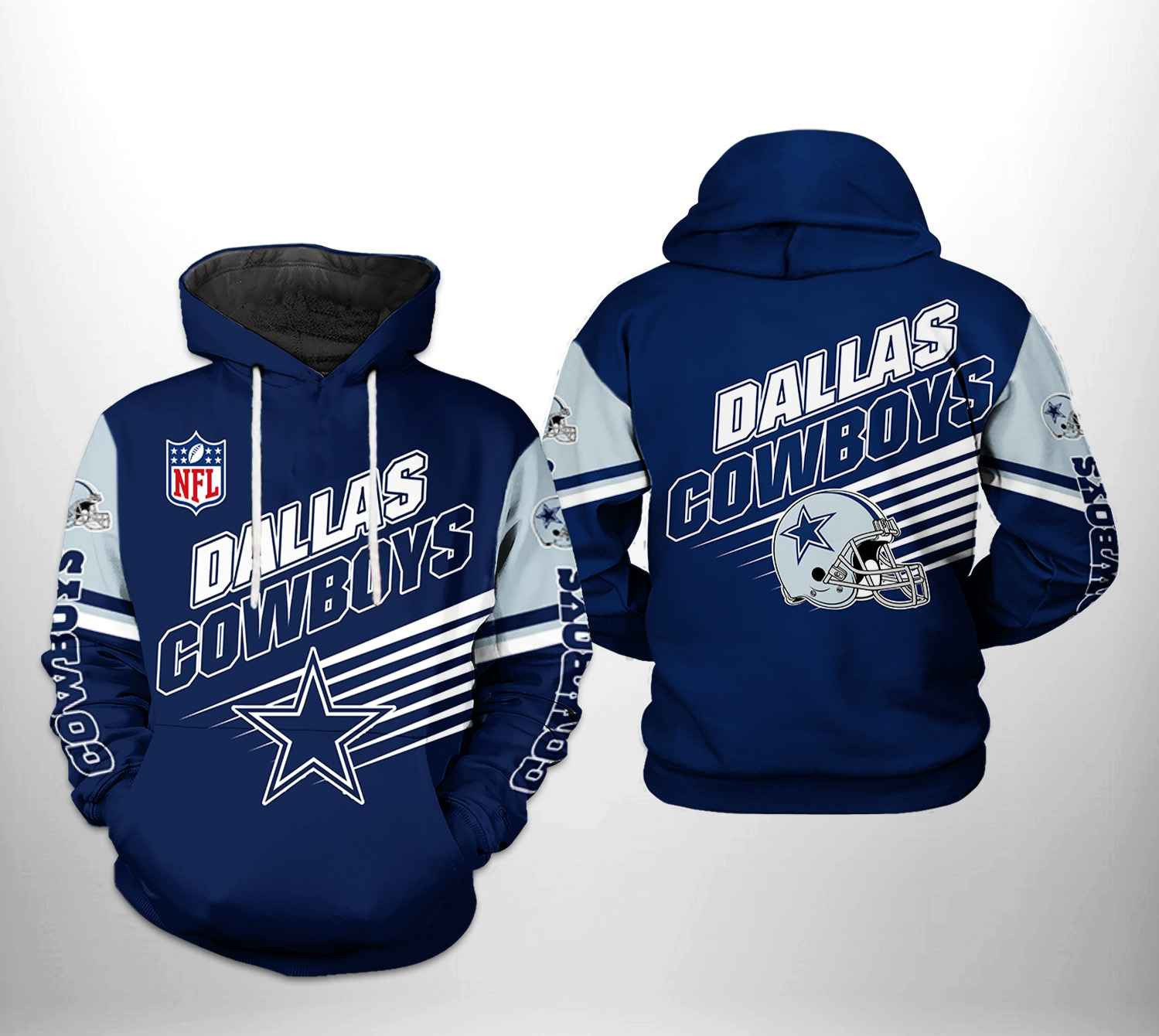 Cowboys Team 3D All Over Print Hoodie & Zip Hoodie